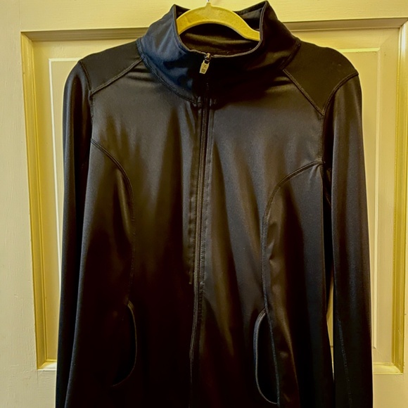DANSKIN NOW Full Zippered Jacket with Pockets - Picture 11 of 11